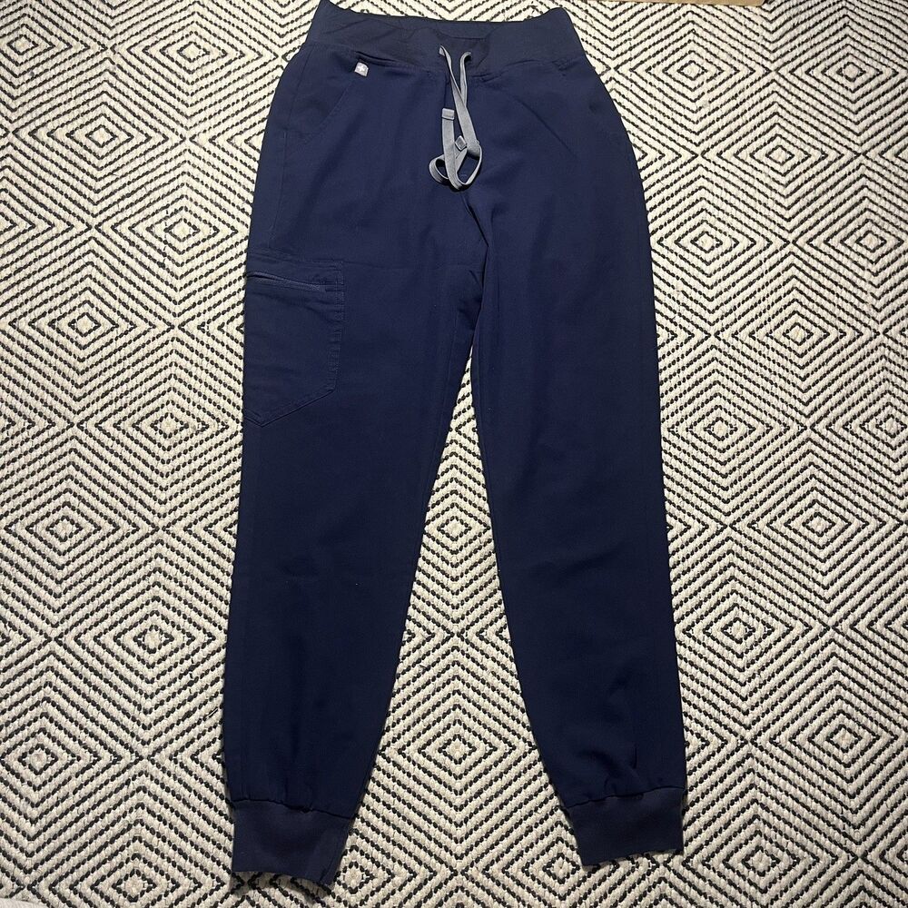Figs Navy Blue Scrub Pant Technical Collection Size XS Nurse Doctor Medical